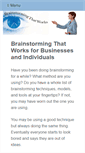 Mobile Screenshot of powerbrainstorming.com